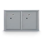 View Standard 4C Mailbox with (2 Horizontal) Parcel Lockers